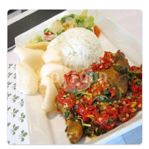 Juicy As Lucy Mangga menu Warung Nasi Mbak Mar, Cipedes Selatan