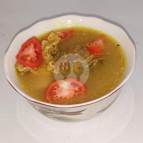 Es Sirup Jelly Segar menu Depot Soto Banjar Cik Moy, Nginden Intan Raya