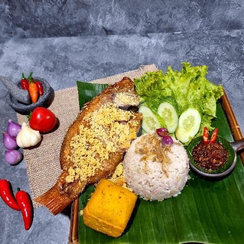 PAKET BEBEK menu Nasi Liwet Bu Ciah, Pulojahe
