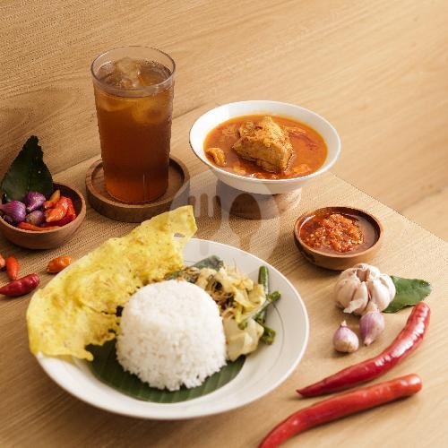 Nasi Cecek Tahu Pedas + FREE ES TEH menu Pedesan Nyai, Gading Kasri