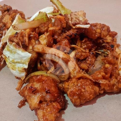 Double Beef With Cheese menu Emiko Burger Fried Chicken & Ayam Geprek, Kasihan