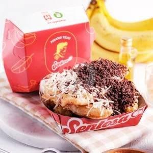 Pisang Palm Sugar Krispy Sharing menu Pisang Keju Sentosa 88, Citarum