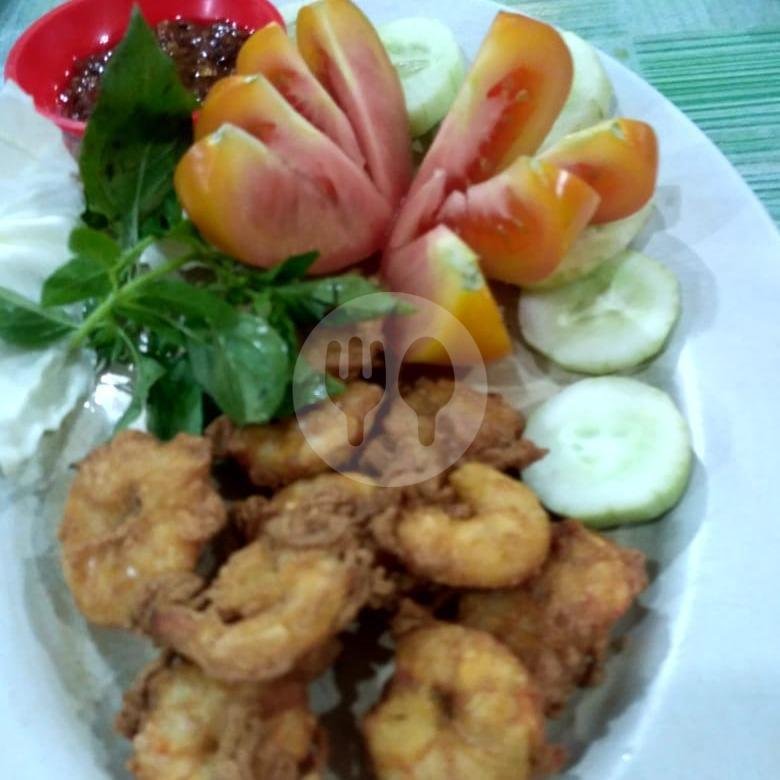 Udang Goreng menu Seafood Lamongan Cak Tris, Kartasura