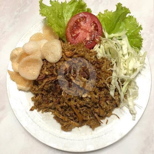 Nasgor Babat + Telur menu Bakmi Jowo Pak Wiryanto, Tlogosari