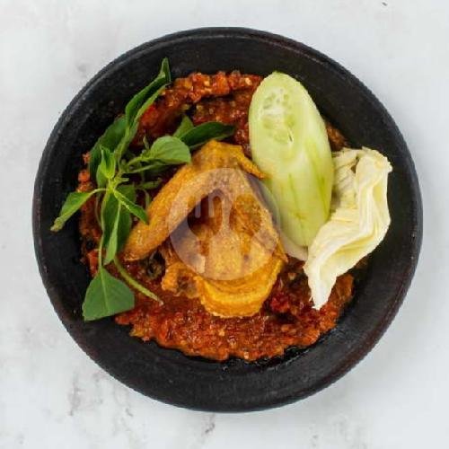 Bakwan Penyet (5 biji) menu Warung Bu Kris, Ruko Pengampon