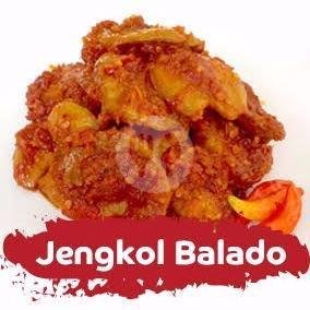 Jengkol Balado menu Nasi Uduk Nek Boyong, Cilandak Kko