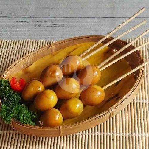 10 Tusuk Sate Kulit menu Angkringan Bro Kamboja