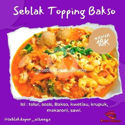 Seblak Jalan menu Seblak Dapur Asheeqa 1, Kukusan