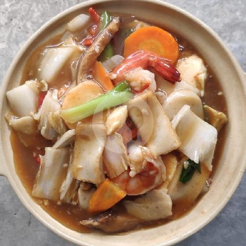 Mun Tahu menu Bakmi Kepiting Akui, Mangga Besar