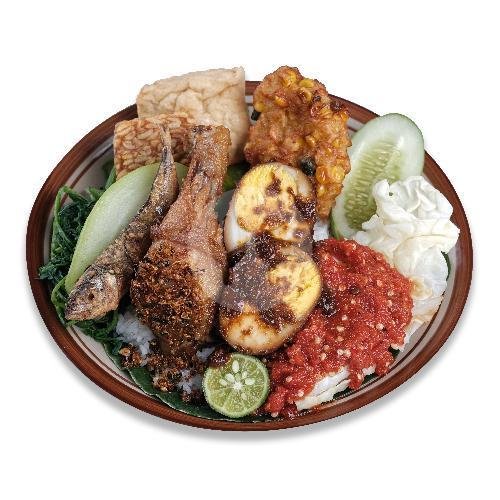 Sego Tempong Ayam Kampung menu Sego Tempong By Cak Uut, Klojen
