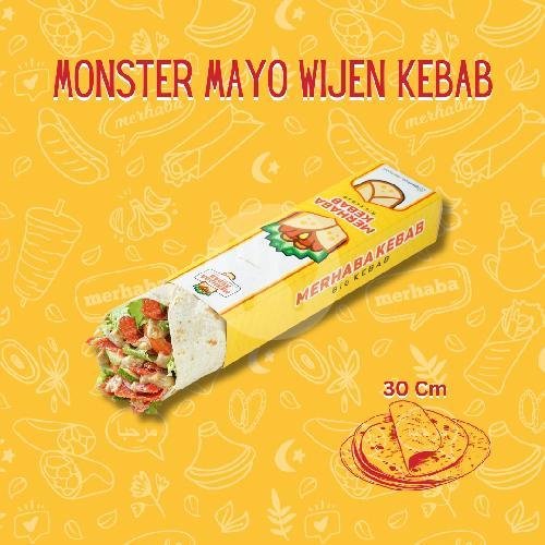 Big Classic Kebab menu Merhaba Kebab Turki, Cikutra