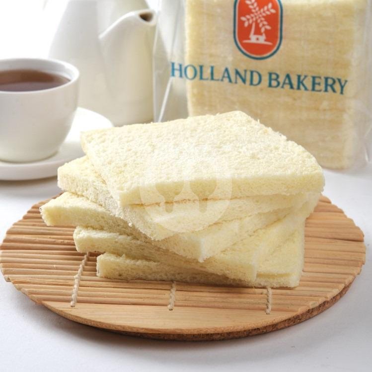 Roti Tawar Kupas menu Holland Bakery, SPBU Cempaka Mas