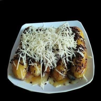 Pisang Goreng Coklat Keju menu Kedai Alazka