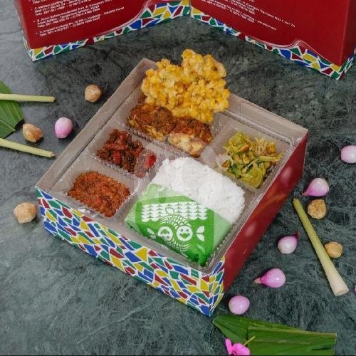 5 Box Paket H - Udang Bakar menu Sarang Oci Restoran Manado, Tebet