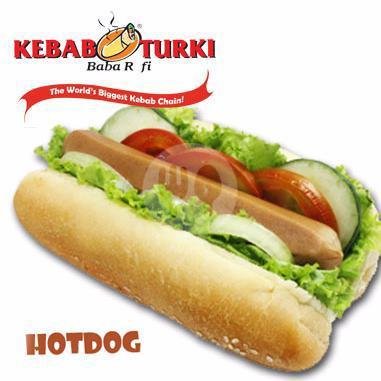 Burger Ayam menu Kebab Turki Baba Rafi, Roxy Mall Jember
