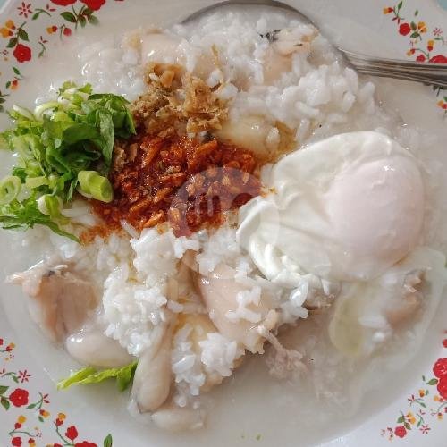Bubur Babi + Ikan menu Bubur Singkawang Akhian, Tambora