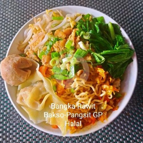 Mie Bangka Combo 1 (Halal) menu Mie Ayam Bangka GP & Coffee, Tebet