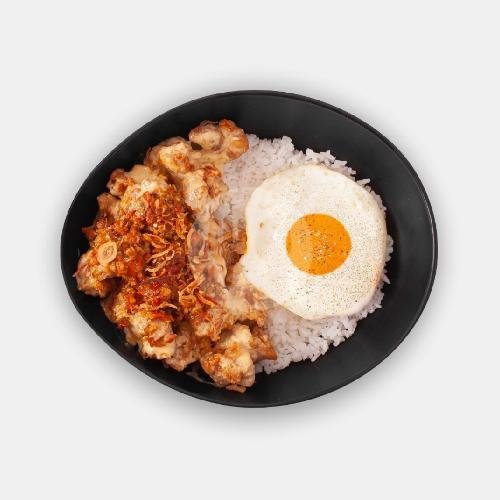 Chicken Lombok Ijo menu Ceplok Telor, Babarsari