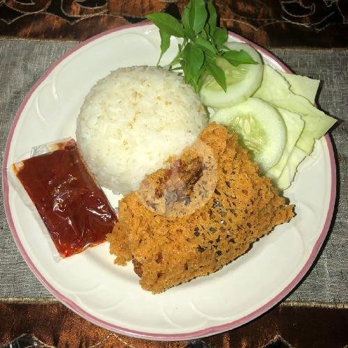 Nasi Ayam Kremes Dada menu Ayam Kremes, Dapur Rasa