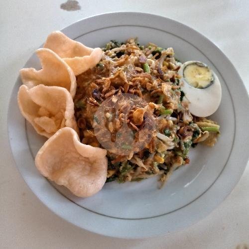 Gado Gado + Lontong menu Gado Gado Sekolah Korea, Sekolah Korea