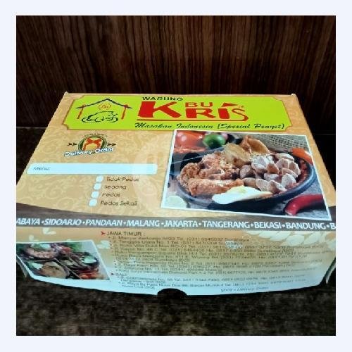 Rawon Empal Saja menu Warung Bu Kris, Juanda