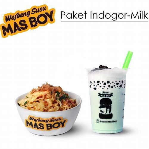 Triple Milk menu Roti Bakar Baim & Susu Mas Boy, Tubagus Ismail