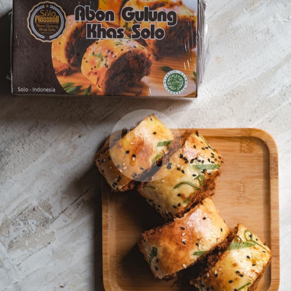 Abon Gulung Mini sapi pedas menu Abon Gulung Soloflossroll, Laweyan