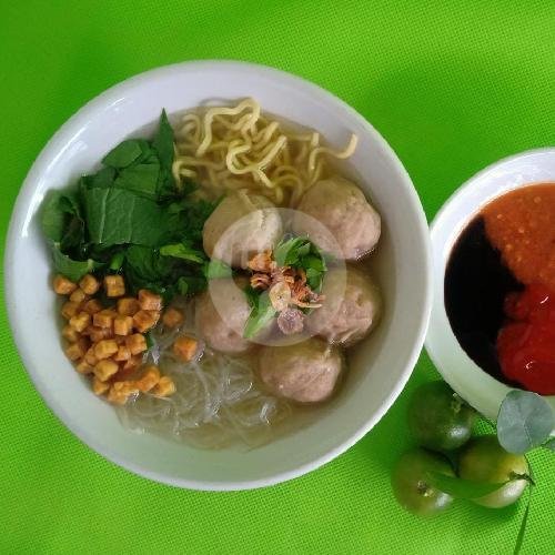 Bakso Halus Campur menu Bakso Gerobak Cak Tebe, Purimas
