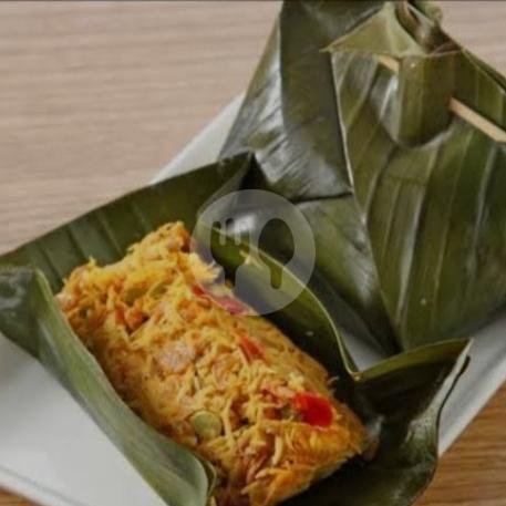 Buntil Daun Paya menu Ayam Goreng Suharti, Cawang