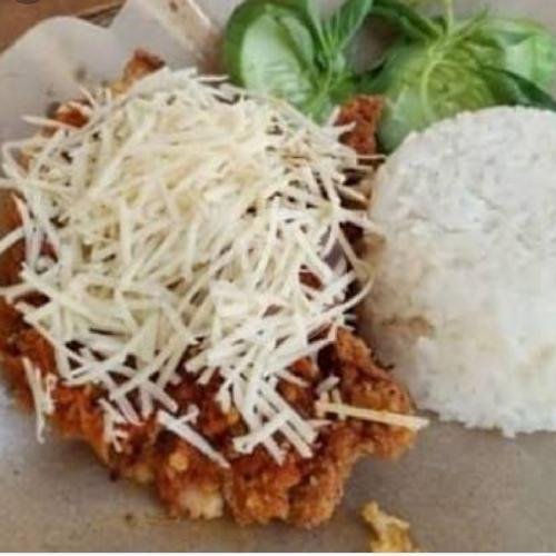 Nasi Ayam Geprek Sambel Pete menu Aurah S Kitchen Ayam Geprek Rasan Rasan, Gedangan