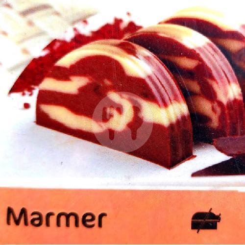 Puding Marmer Setengah Loyang menu Jamal Ayam Goreng Kremes