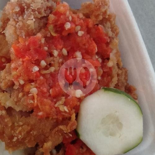 Ayam Geprek Pedas Dower menu Ayam Geprek Dower, Hulaan Menganti