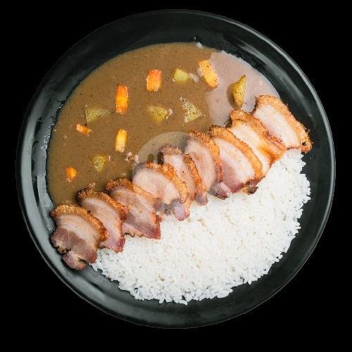 Japanese Curry Rice W/ Deep Fried Pork Cutlet 100 Gram menu Rumah Jagal Bapa, Sukun