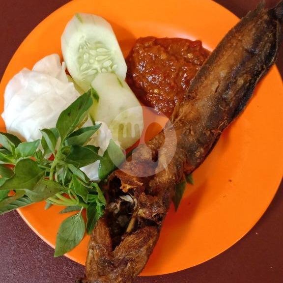 Lele Bakar + Nasi menu Warung Bu Vesti Barito, Prapanca