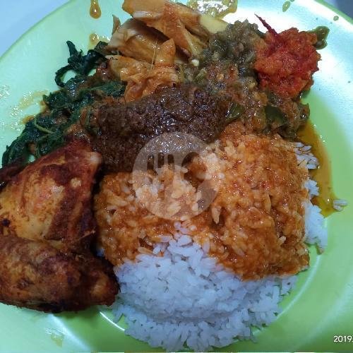 Nasi Rendang menu Duaputri Masakan Padang, Jelidro 2