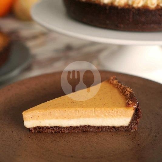 Pumpkin Cheesecake (Slice) menu Dough Lab Cookies, Grand Indonesia