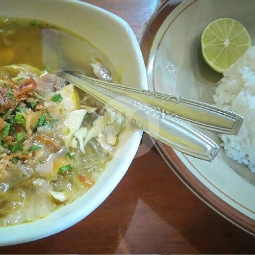 Soto menu Nasi Pecel Madiun Bu Surati, Arcamanik