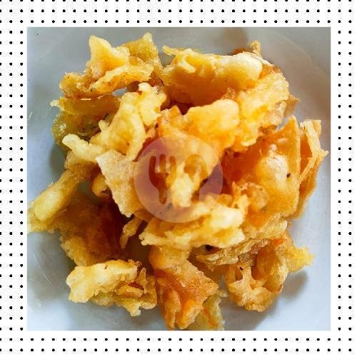 Krupuk Kaleng menu Lotek Pandega Putri, Depok