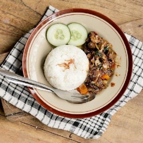 Nasi Sarden menu Warmindo Mabar UMS, Tanuragan
