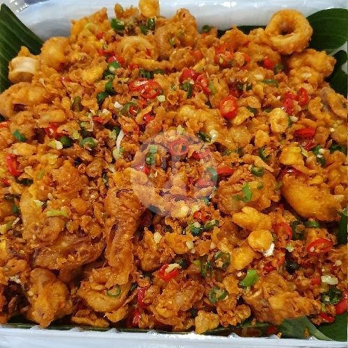 Cumi Kentang Balado Pete menu Restaurant Apollo Seafood, Cokroaminoto