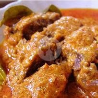 Telur Bulat Balado menu Rm Padang Citra Minang, Lamper