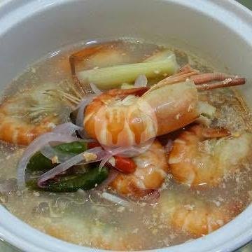 Udang Gemes menu RM. Kepiting Gemes Pak Mamo, Kapten Sudibyo