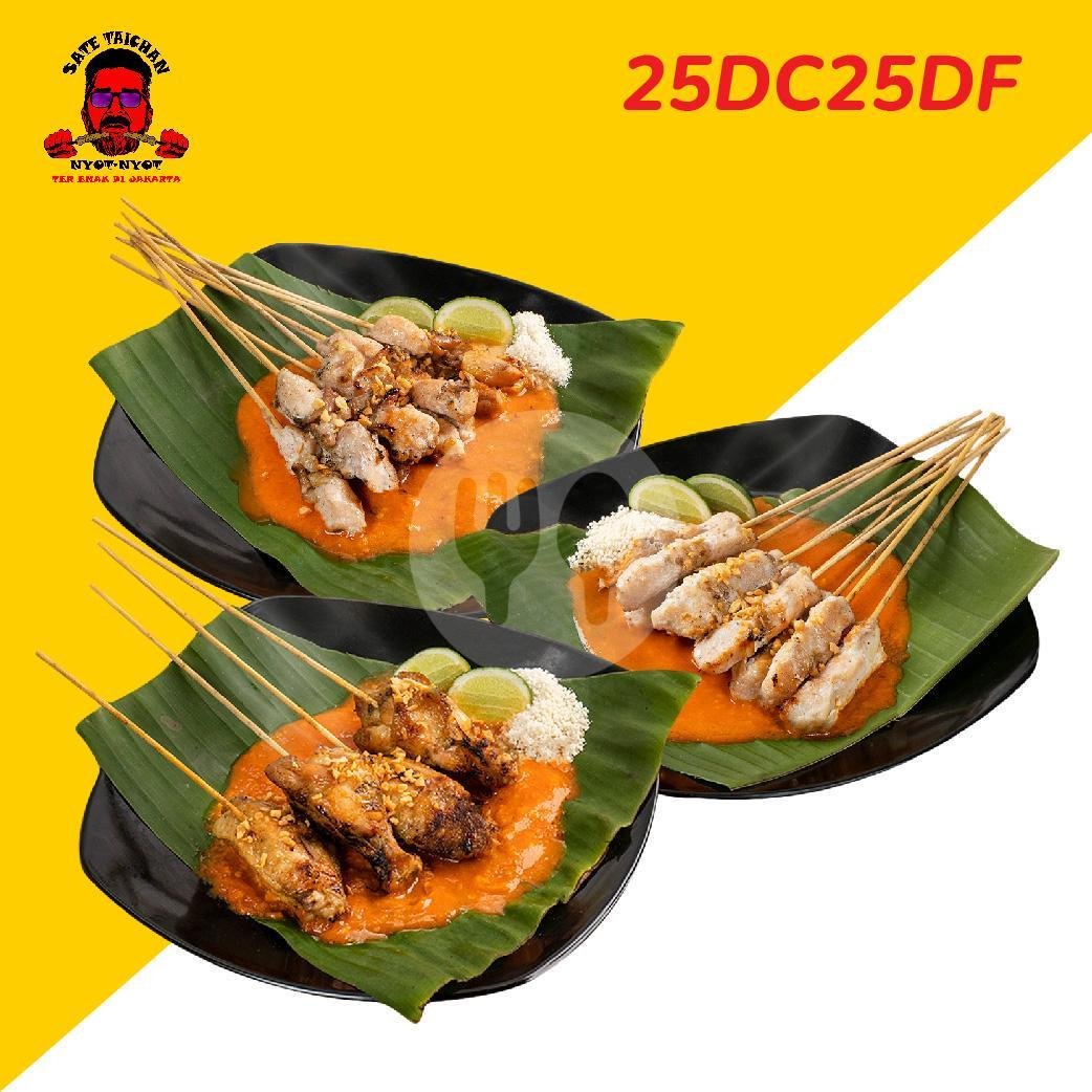 Sate Taichan 50 Tusuk Free 4 Chicken Wings (25Df25K) menu Sate Taichan Nyot Nyot, Muara Karang