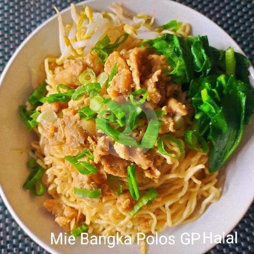 Mie Bangka Bakso. (Halal) menu Mie Ayam Bangka GP & Coffee, Tebet