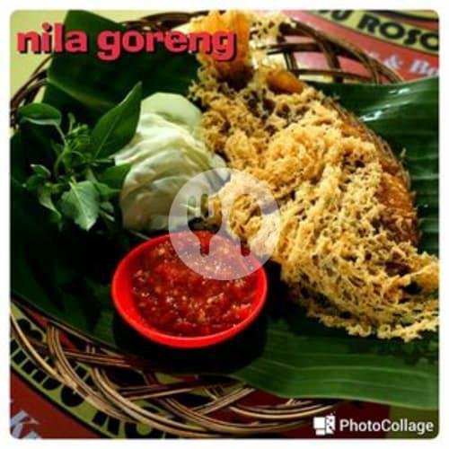 Nasi + Nila bakar menu Pecel Lele Kremes & Bakar 