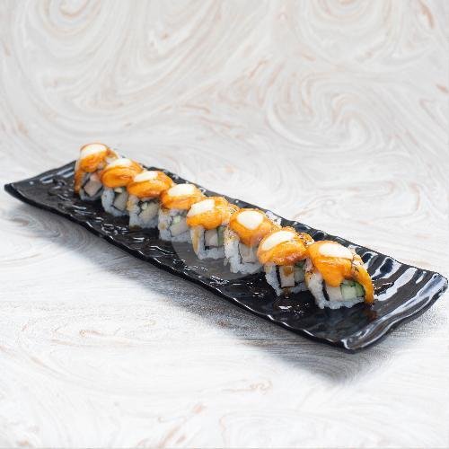 Niku Nikimaru Roll (8pcs) menu Benjiro Sushi, Banyumanik