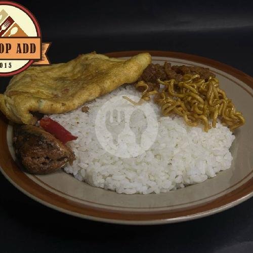 Nasi Orak Arik menu Warkop ADD, Jatinangor