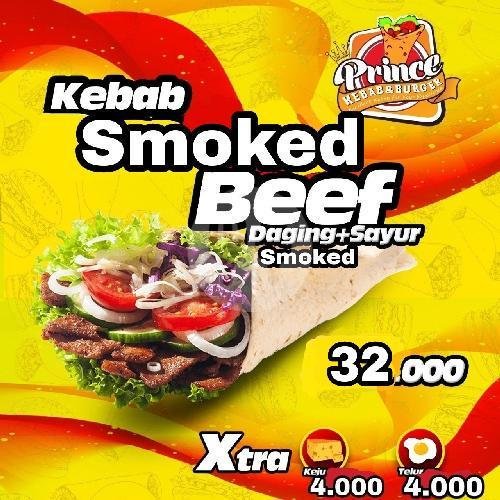 Kebab Beef menu Kebab Prince, Wiyung