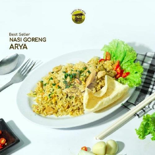 Paket Nasi Ayam Geprek + Es Teh menu KANTIN MAS ARYA