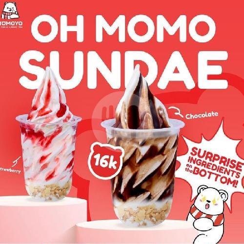 Momo Sundae Fiesta Choco menu Momoyo Ice Cream & Fruit Tea, Jl Gegerkalong Hilir No 55